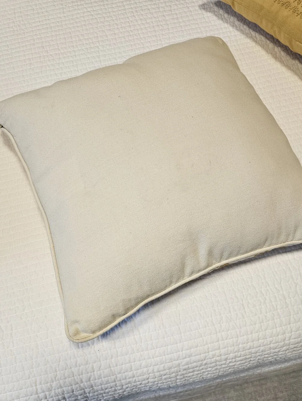 2 Ralph Lauren Pillows COVERS ONLY 16 X 16